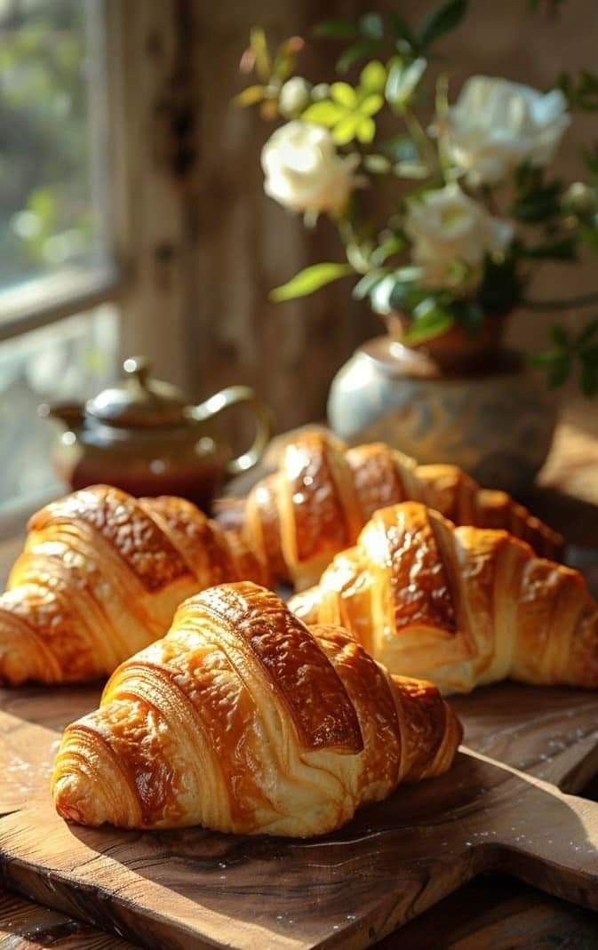 طريقة تحضير كروسان بالزبده