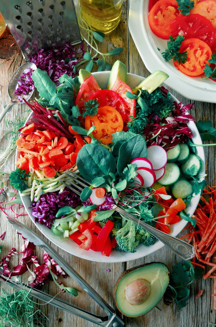 تناول الخضروات في وجبة الافطار