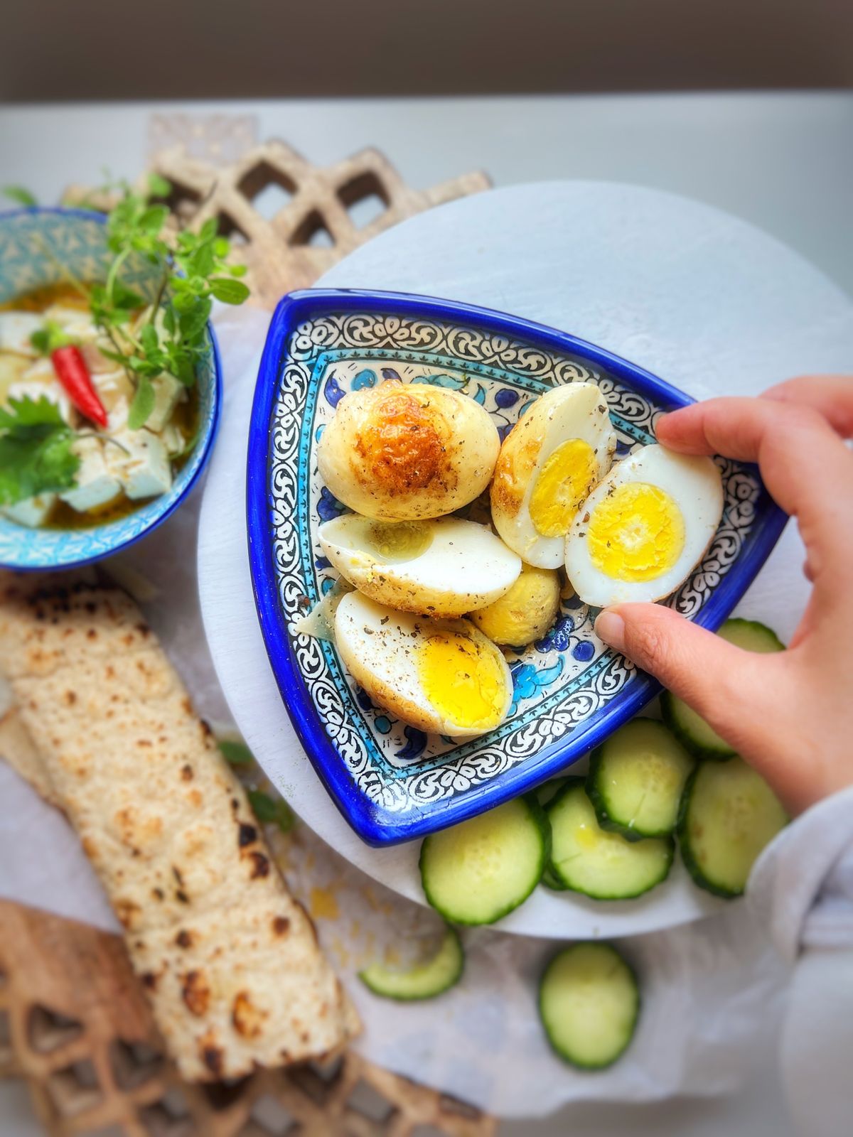 وجبة البيض الغنية بالبروتين