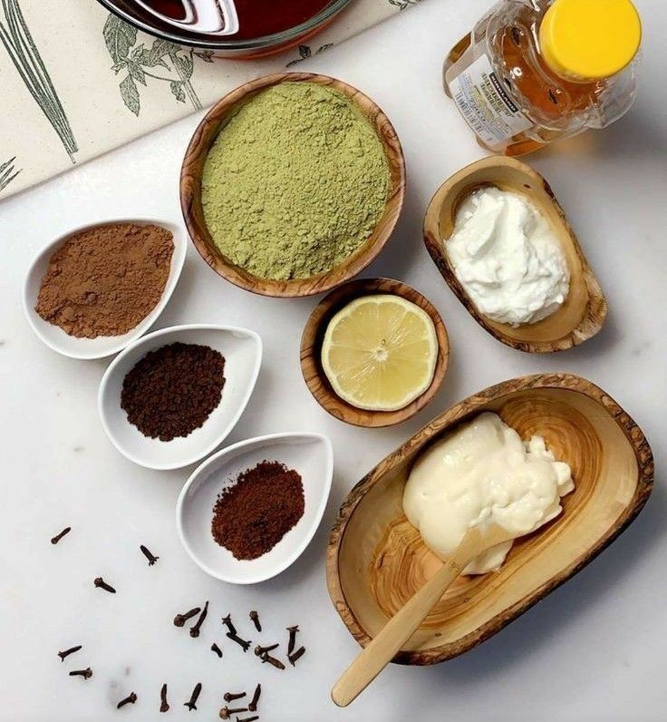 خلطه حناء لتنعيم وتطويل الشعر