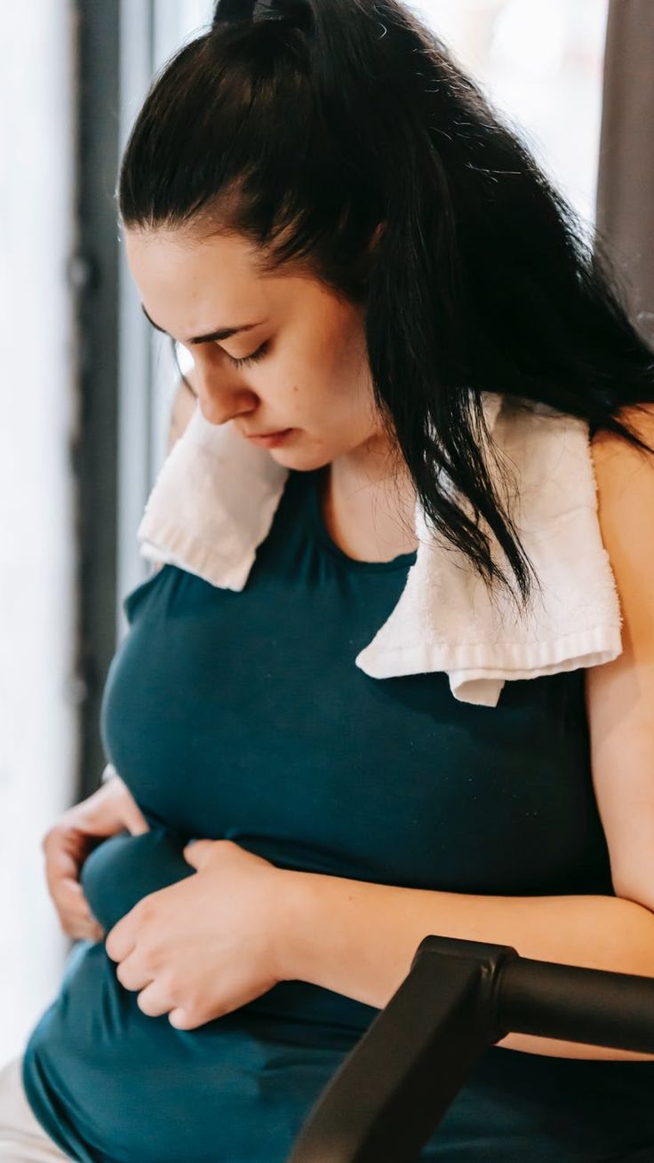 البطن والترهلات بعد الولادة