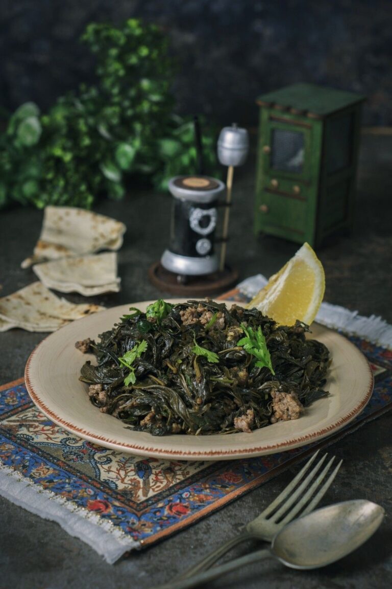 اسهل طريقة عمل الملوخية المجمدة