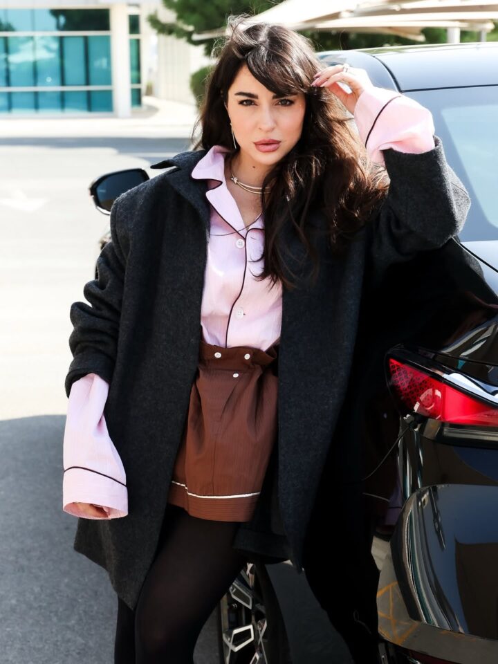 سارة ابي كنعان في فيديو مؤثر خلال تحضير شعرها لحلقة بالحرام