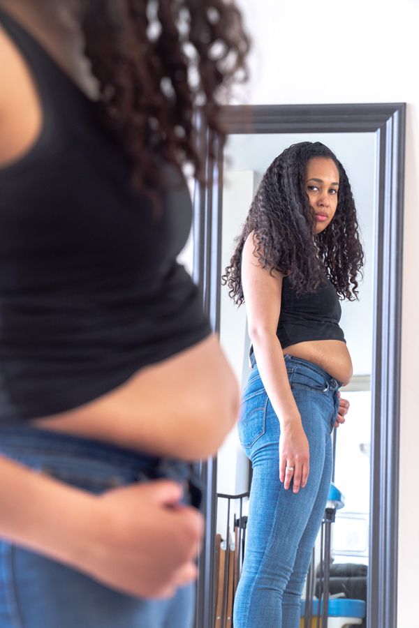 مشكلة ترهل البطن