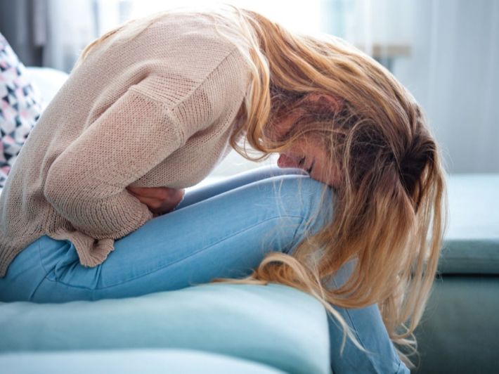 مغص ما بعد الولادة