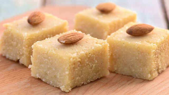 طريقة تحضير حلى السميد والحليب المحموس