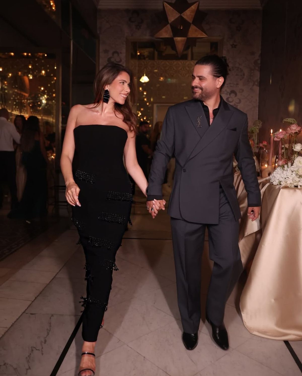 ناصيف زيتون وزوجته... قصة تكللت بالنجاح!