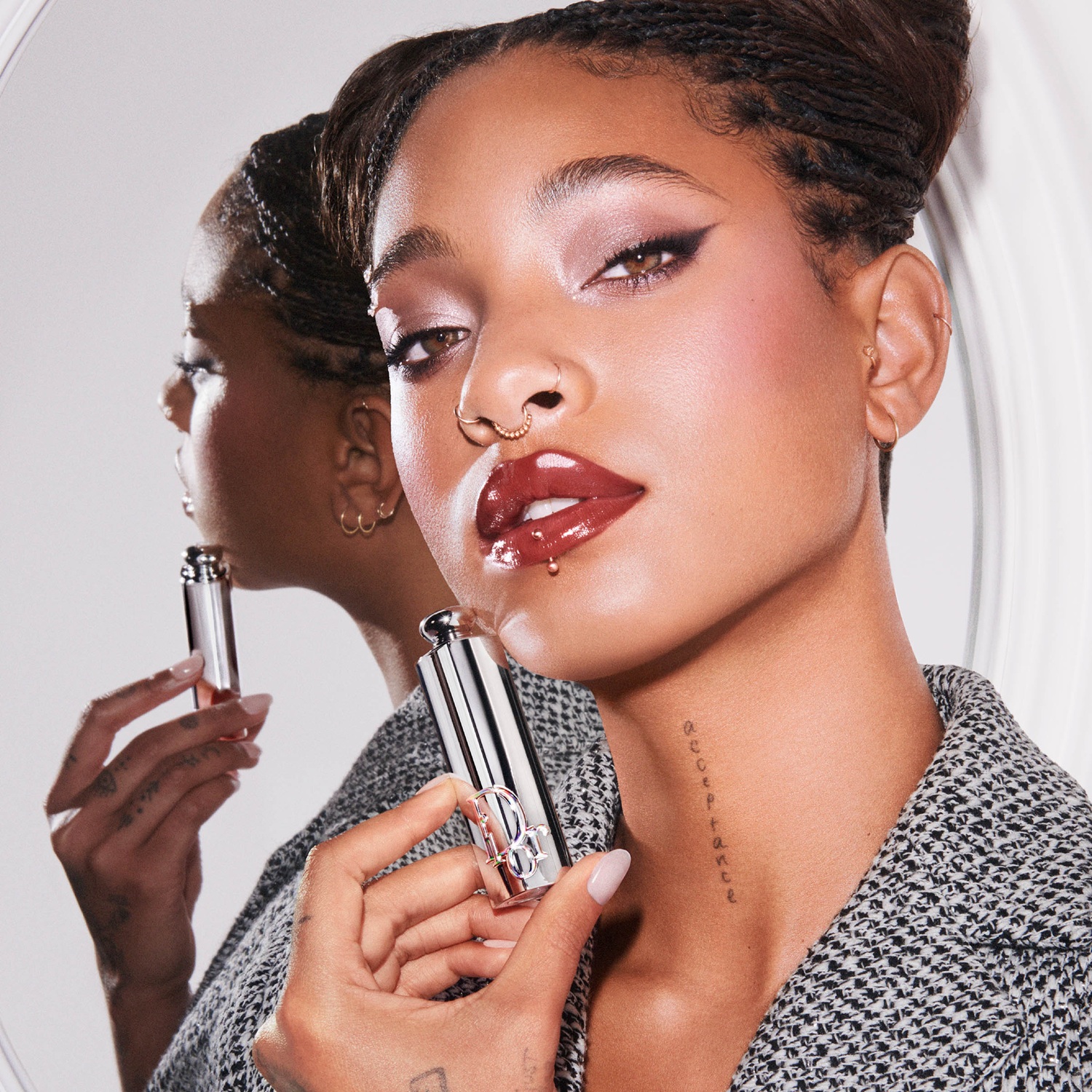 أحمر الشفاه Dior Addict Glass Lipstickيكمّل مكياجك هذا الموسم