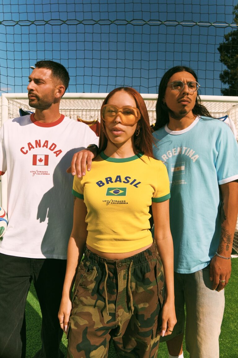 ®Levi’s تطلق مجموعة Country Ringer Tees لمشجعي كرة القدم