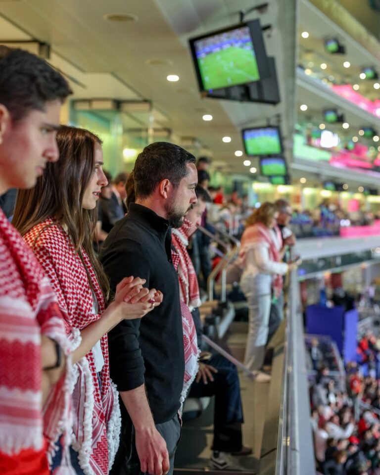 الأمير الحسين يدعم المنتخب الأردني بكلماتٍ من القلب
